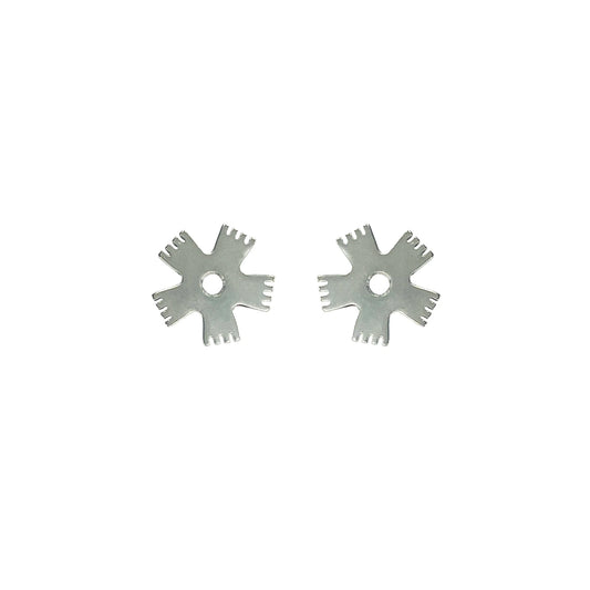 Ezy Ride Stainless Steel 5pt Bull Rowel-Pair