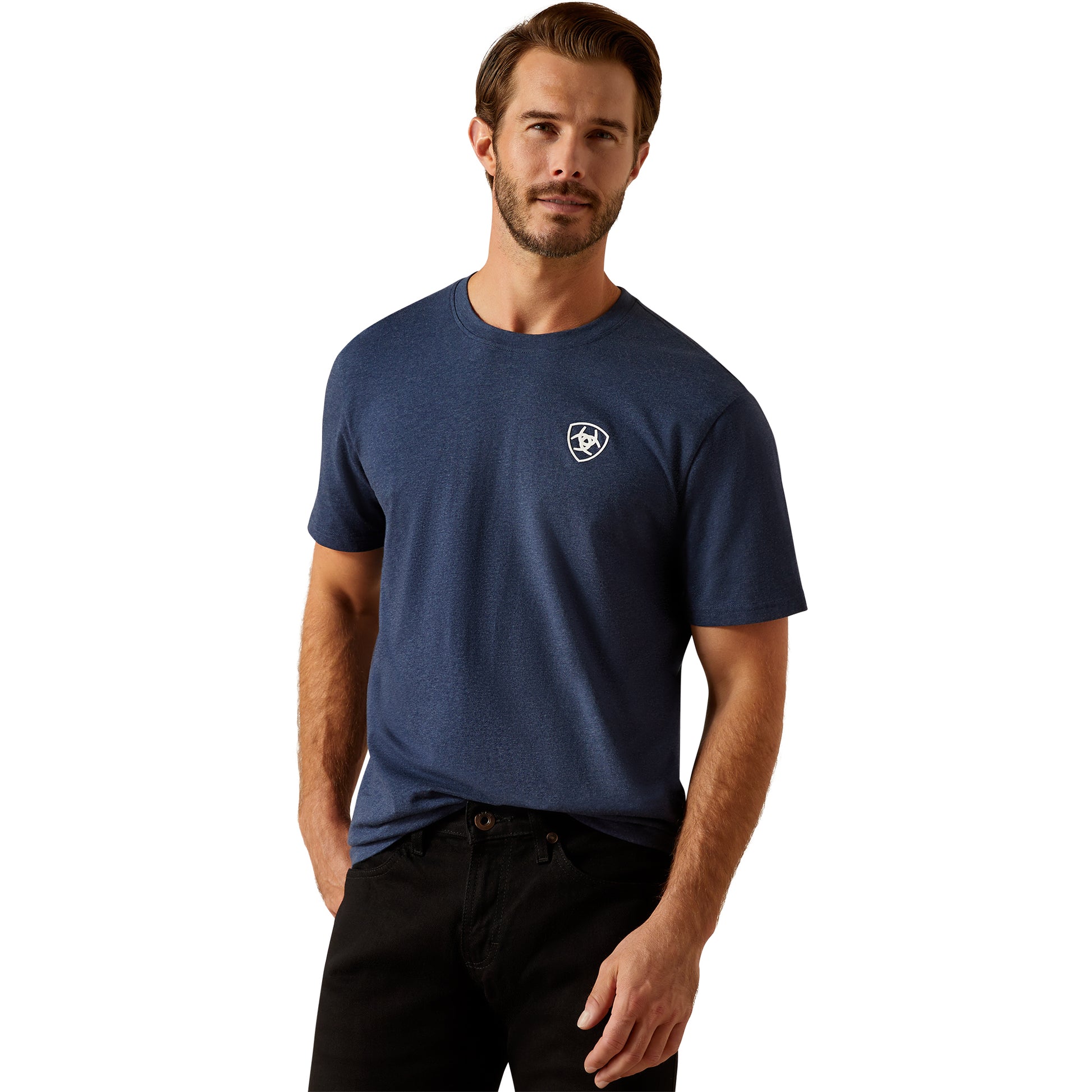 Ariat Mens BV Logo Tee - EQ Saddlery