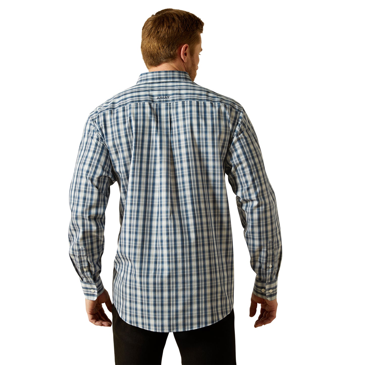 Ariat Mens Wrinkle Free Dargan Long Sleeve Shirt - EQ Saddlery