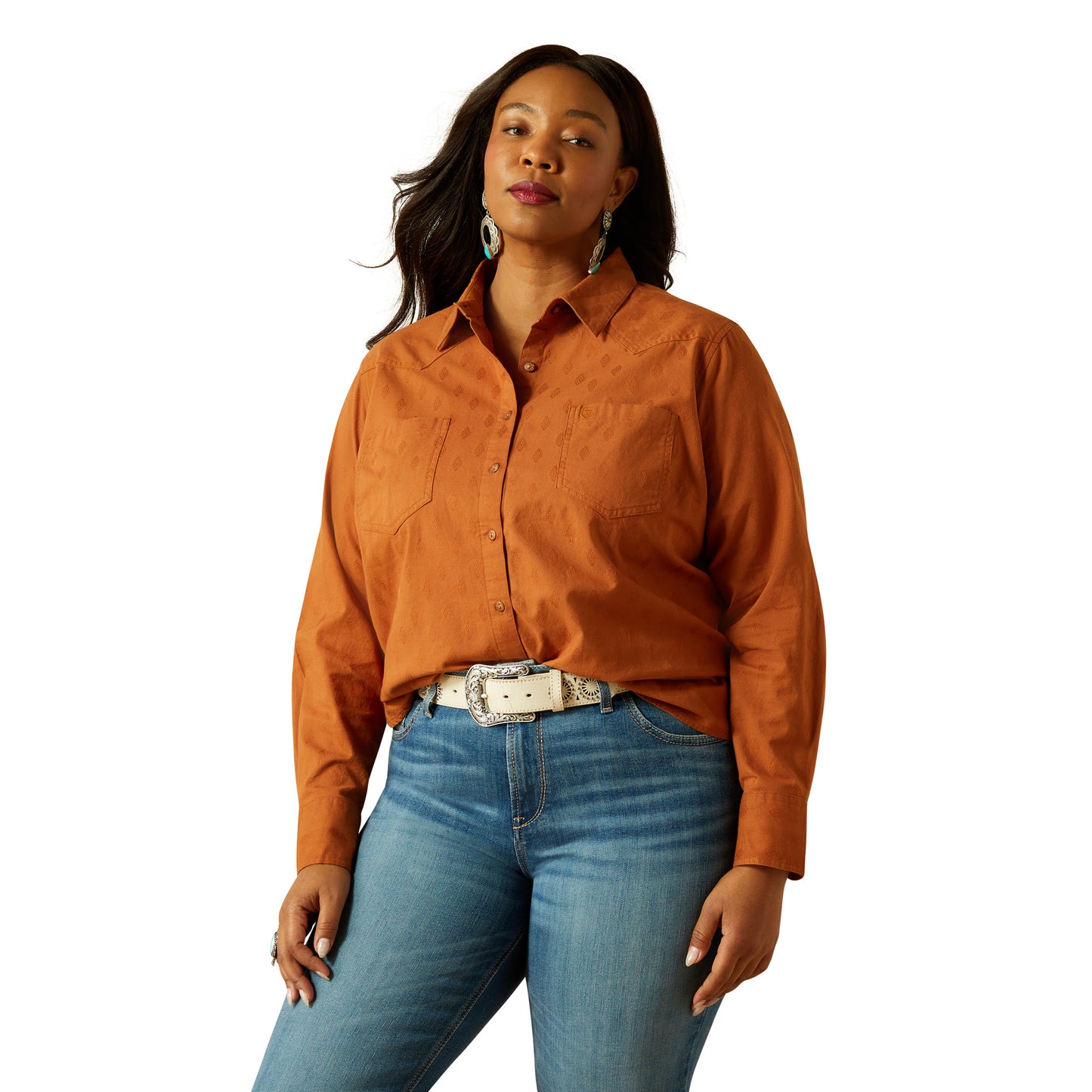 Ariat Womens Billie Jeans Long Sleeve Shirt - EQ Saddlery