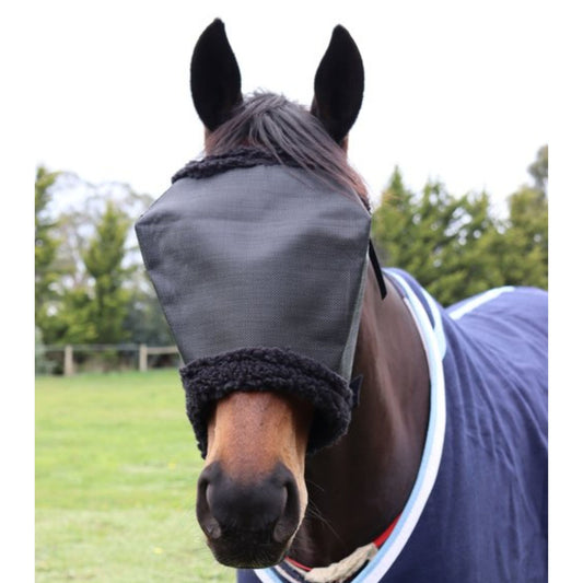 FBD Fly Veil with Fur - EQ Saddlery