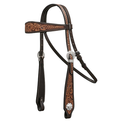 Forth Worth Basket Weave Headstall