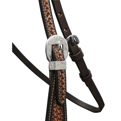 Forth Worth Basket Weave Headstall