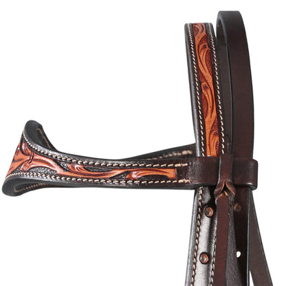 Fort Worth Frontier Filigree Headstall