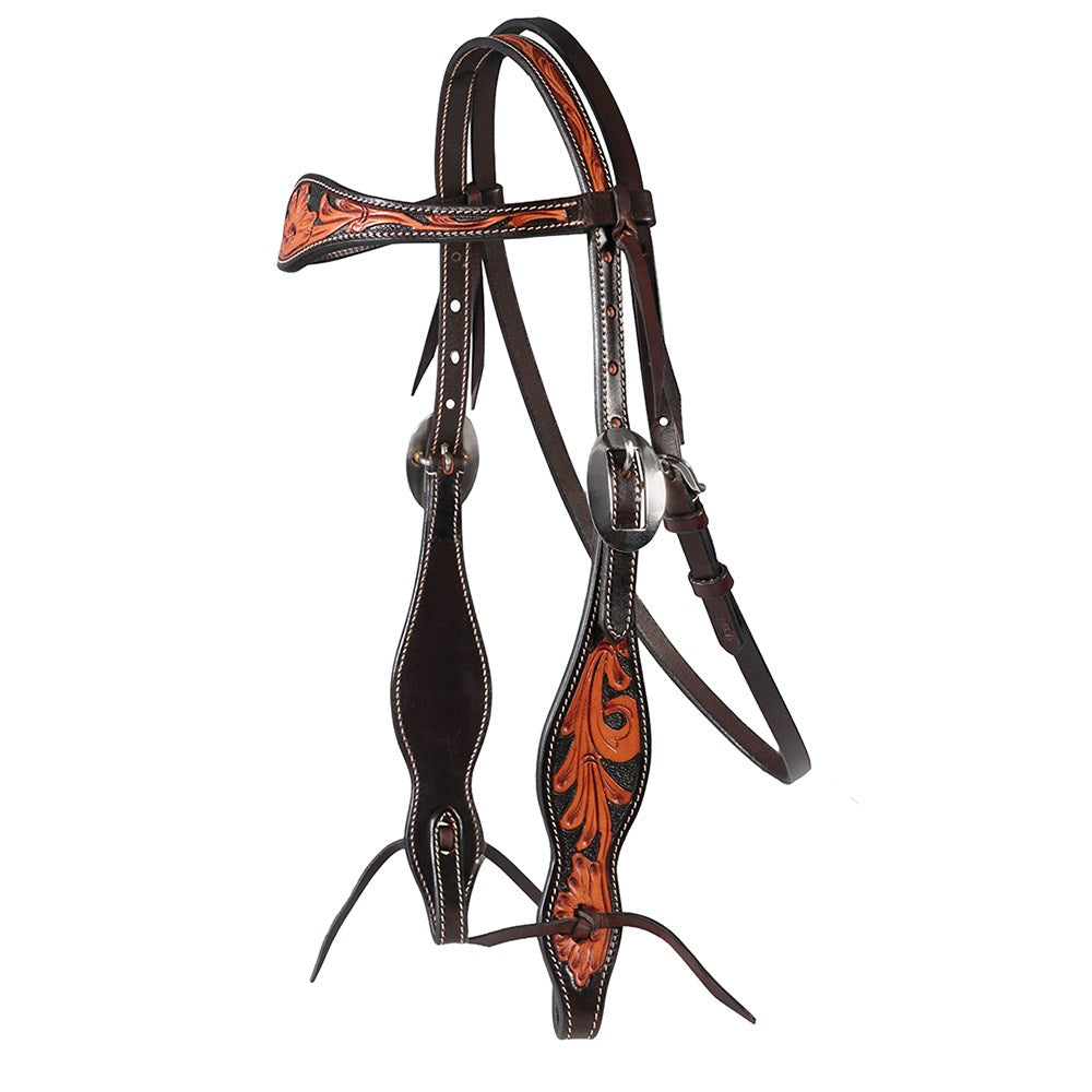 Fort Worth Frontier Filigree Headstall