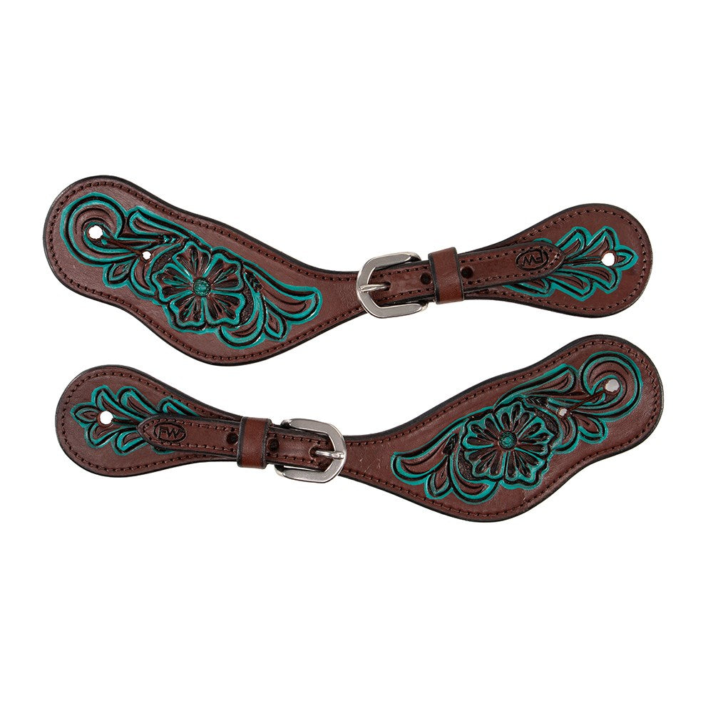Forth Worth Turquoise Spur Straps