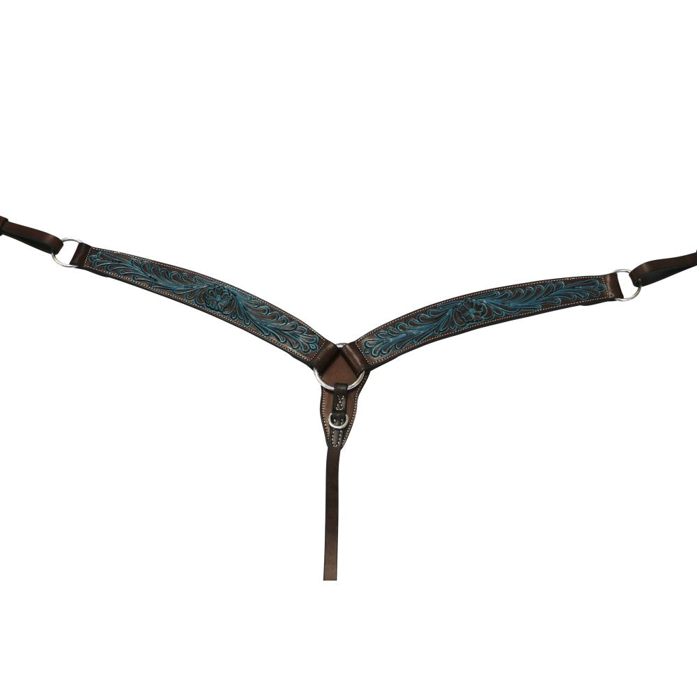Fort Worth Turquoise Flower Breastplate