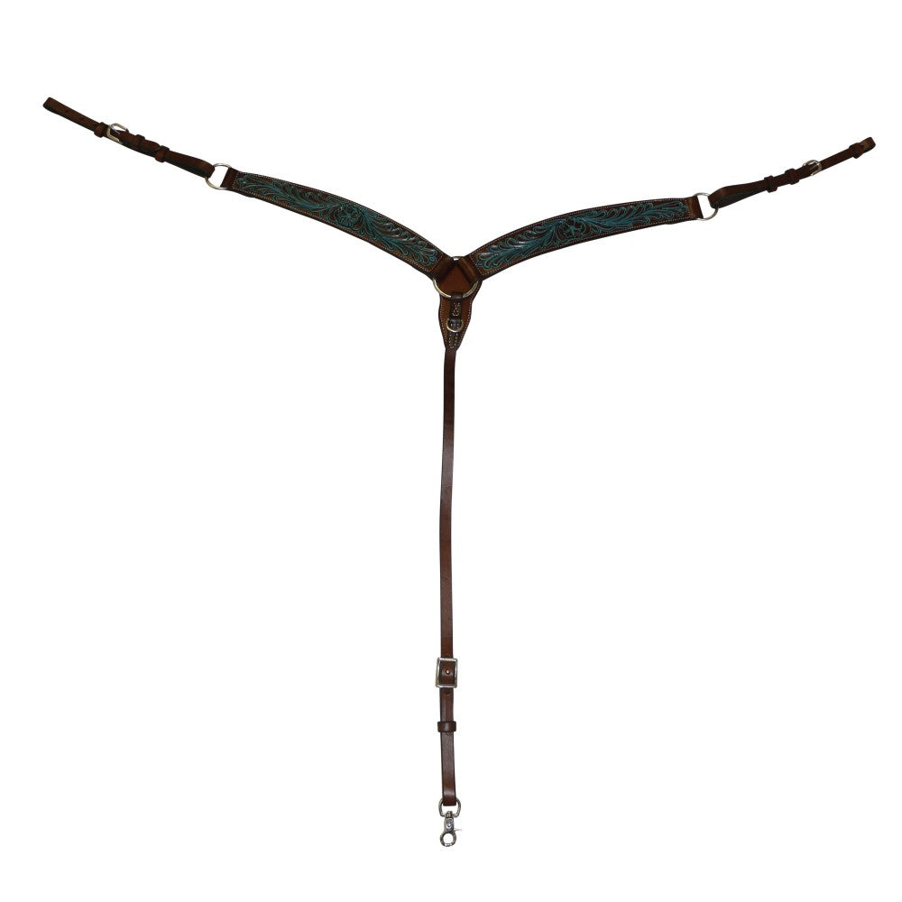 Fort Worth Turquoise Flower Breastplate