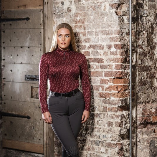 LeMieux Fleur Long Sleeve Base Layer - EQ Saddlery