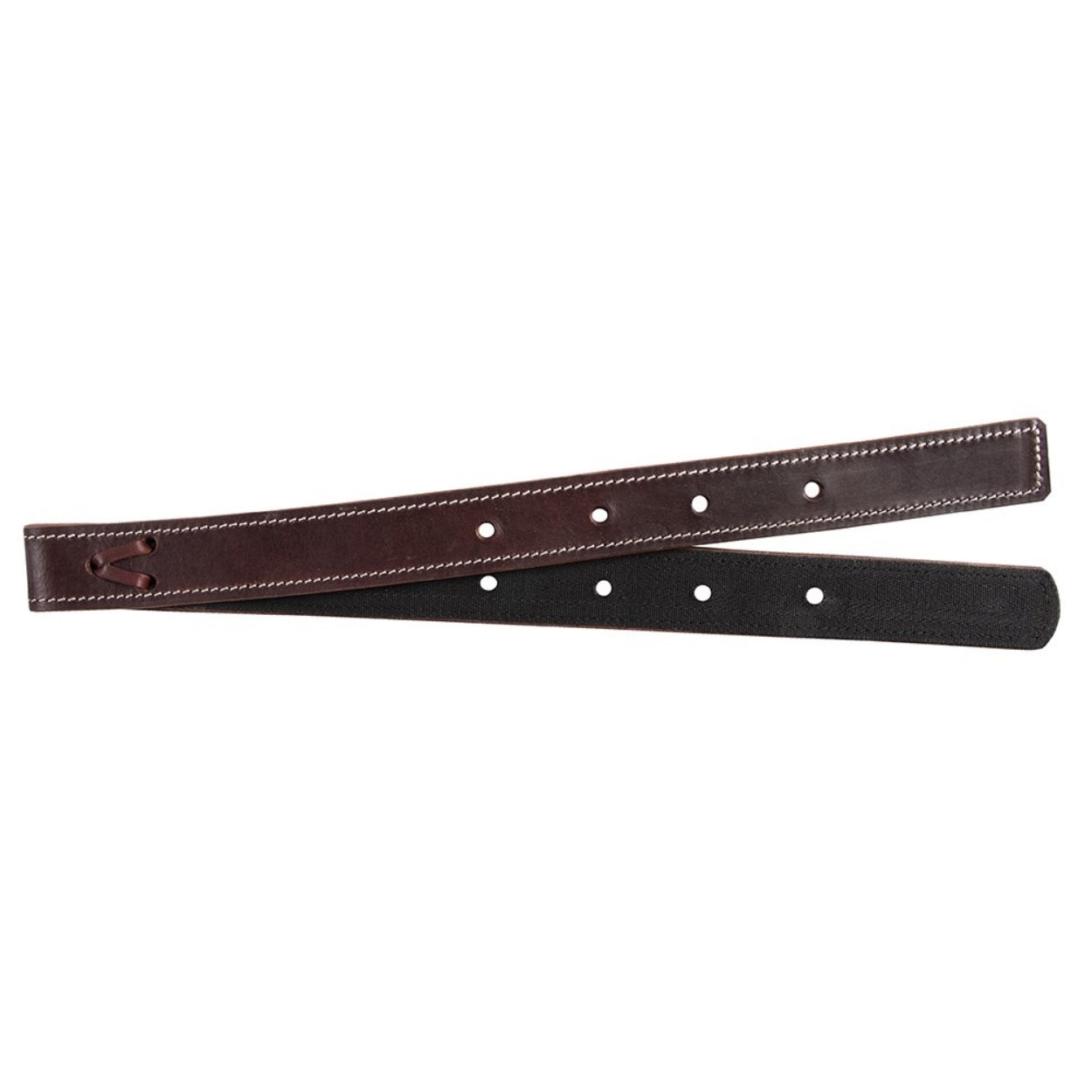 Fort Worth Double Stitched Leather Latigo Billet