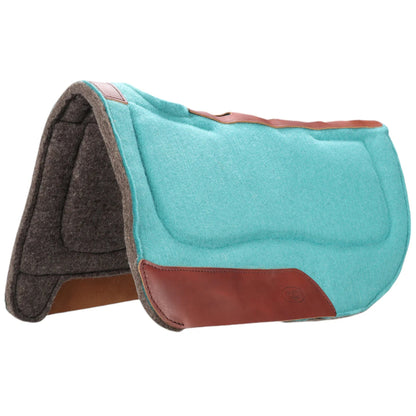 Fort Worth Felt Barrel Pad w Shim Built Up - EQ Saddlery
