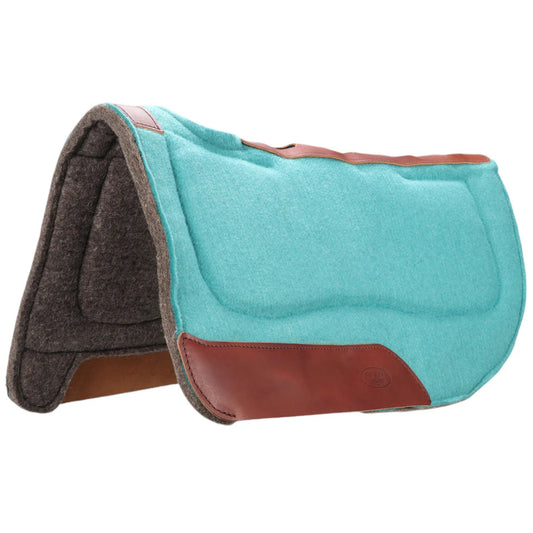 Fort Worth Felt Barrel Pad w Shim Built Up - EQ Saddlery