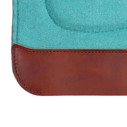 Fort Worth Felt Barrel Pad w Shim Built Up - EQ Saddlery