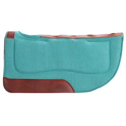 Fort Worth Felt Barrel Pad w Shim Built Up - EQ Saddlery