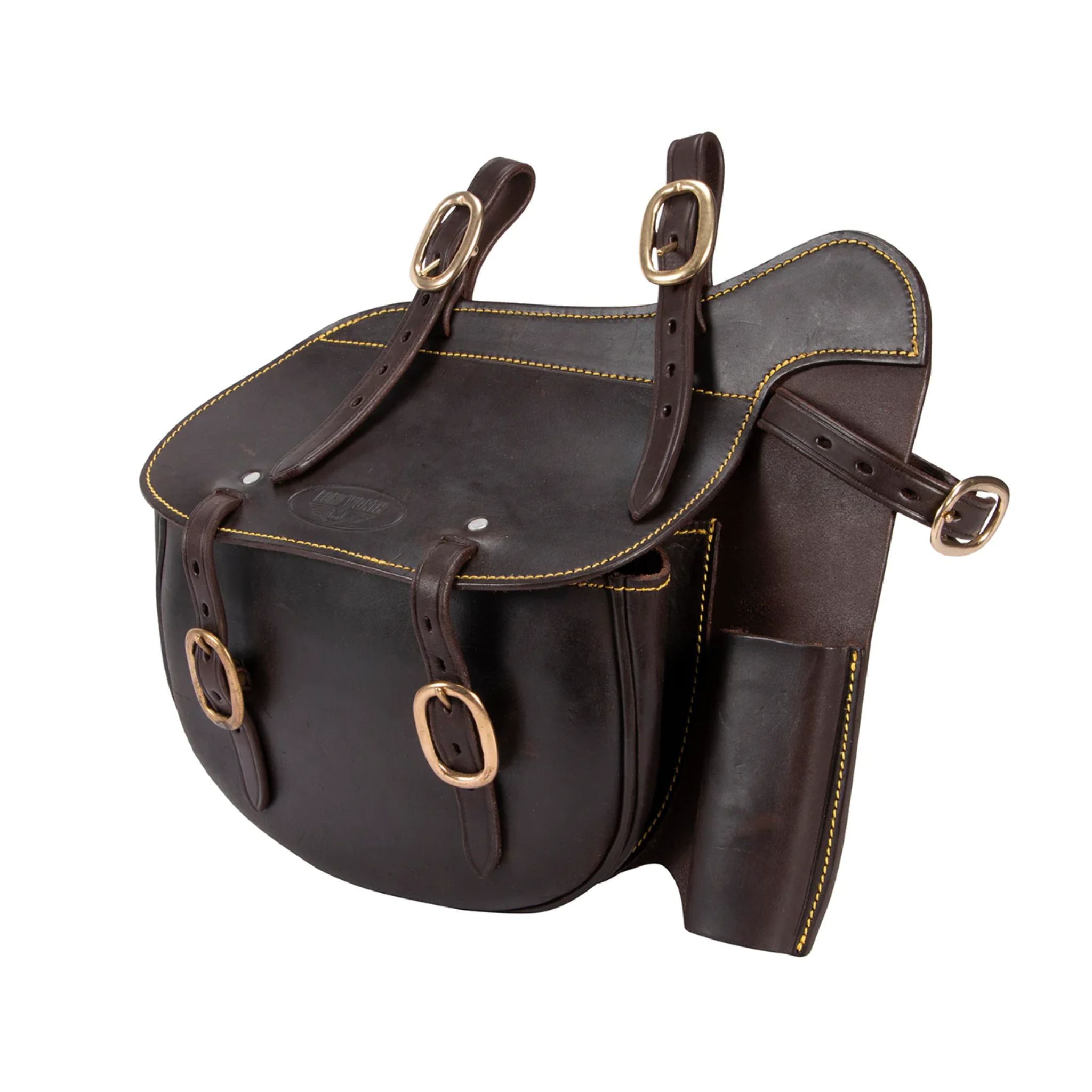 Fort Worth Stockmans Saddle Bag w Pliers Pouch EQ Saddlery