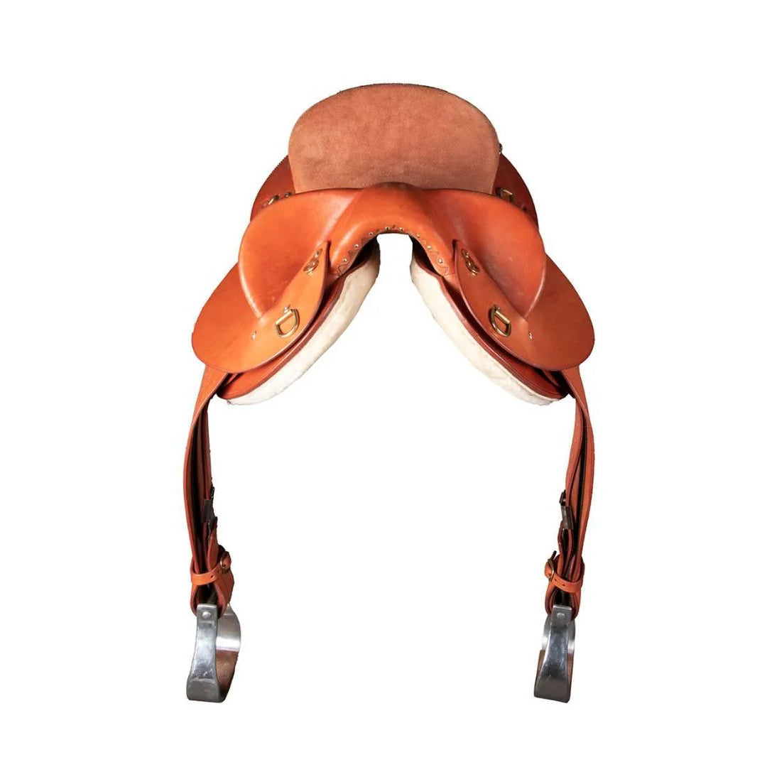 Fort Worth Swinging Fender Adjustable Gullet Saddle 16 inch - EQ Saddlery