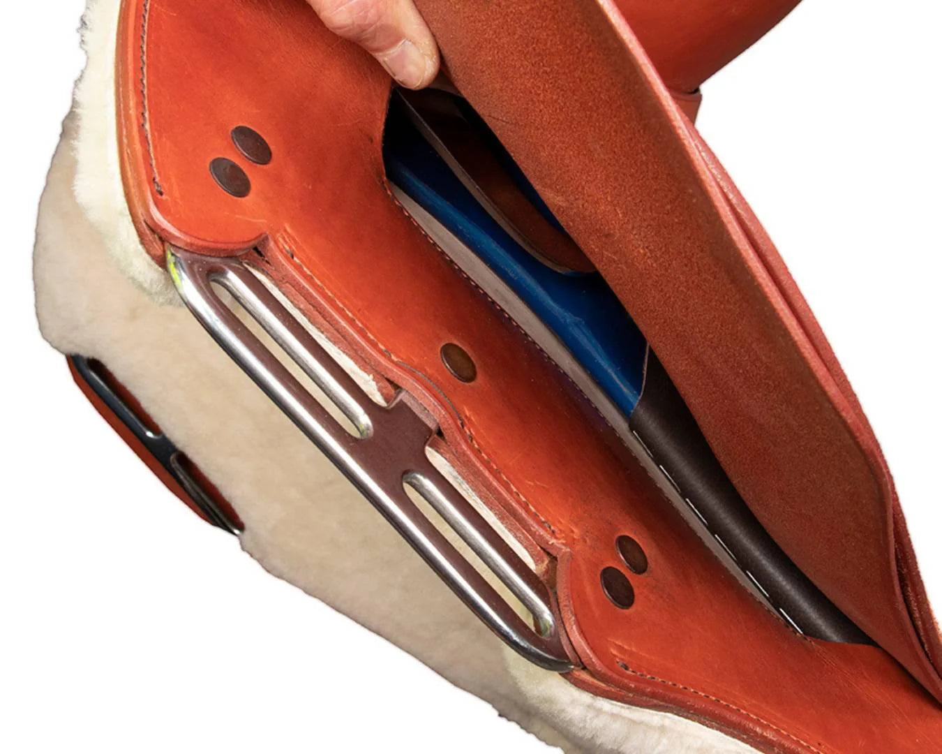 Fort Worth Swinging Fender Adjustable Gullet Saddle 16 inch - EQ Saddlery