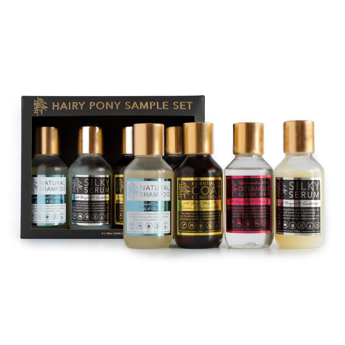 Hairy Pony Shampoo Sample Set - EQ Saddlery