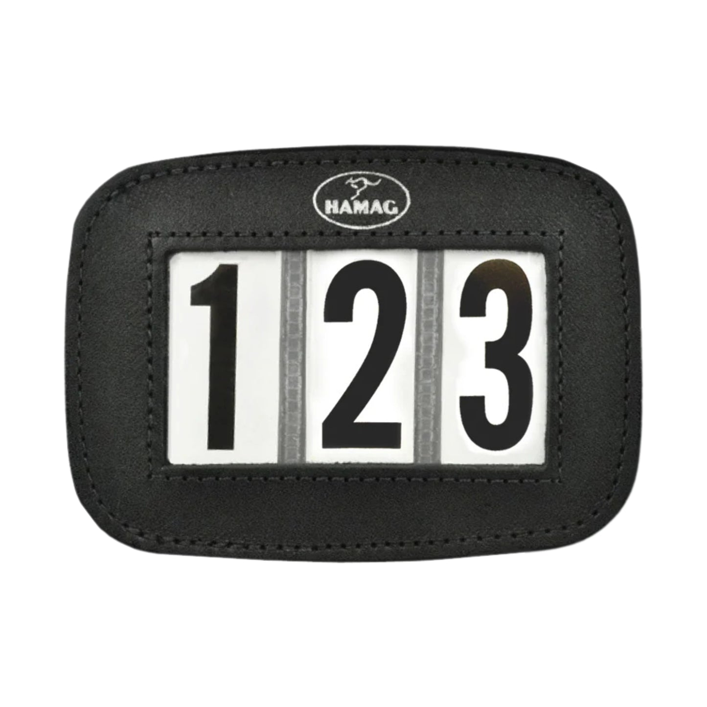 Hamag Leather Bridle Number Holders