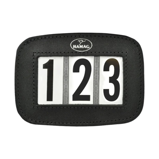 Hamag Leather Bridle Number Holders