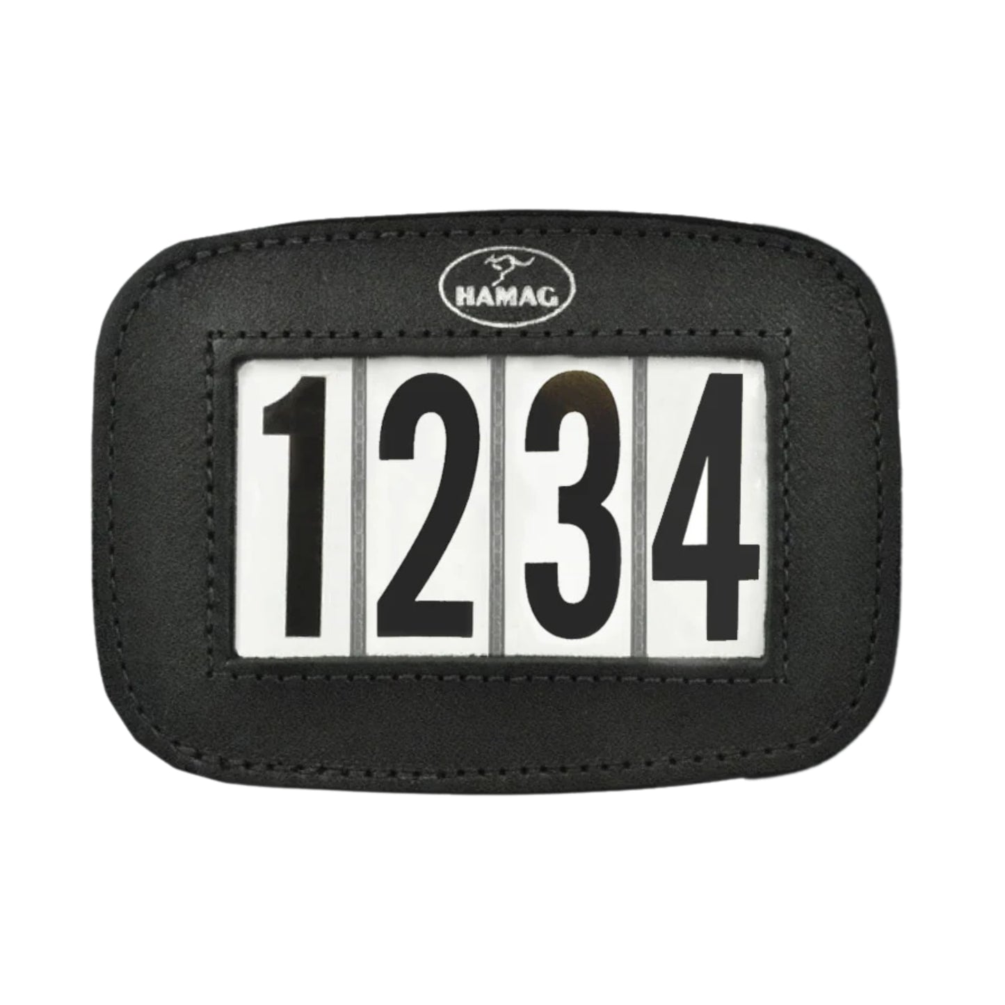 Hamag Leather Bridle Number Holders