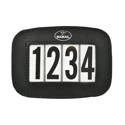 Hamag Leather Bridle Number Holders