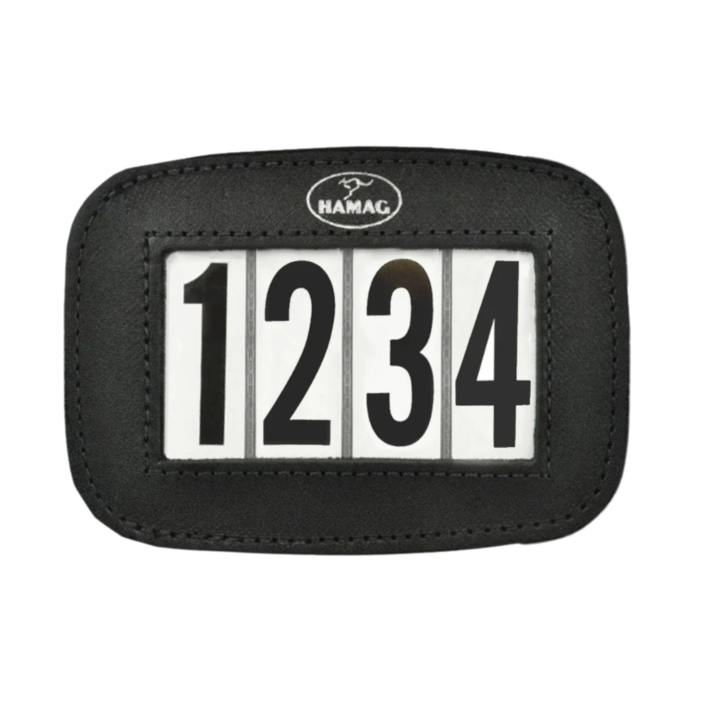 Hamag Leather Bridle Number Holders