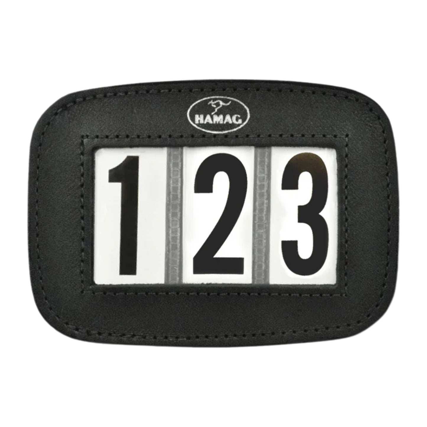 Hamag Leather Saddle Cloth Number Holders