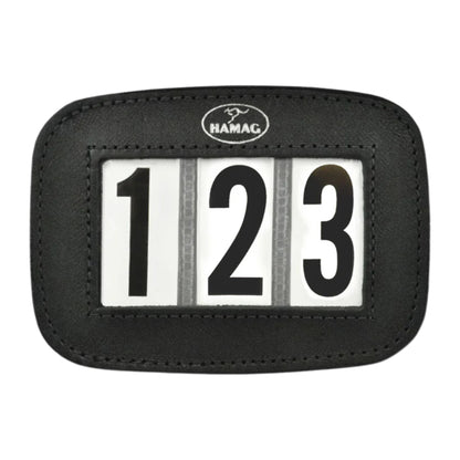 Hamag Leather Saddle Cloth Number Holders