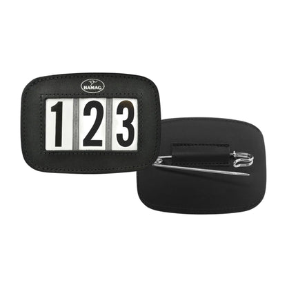 Hamag Leather Saddle Cloth Number Holders