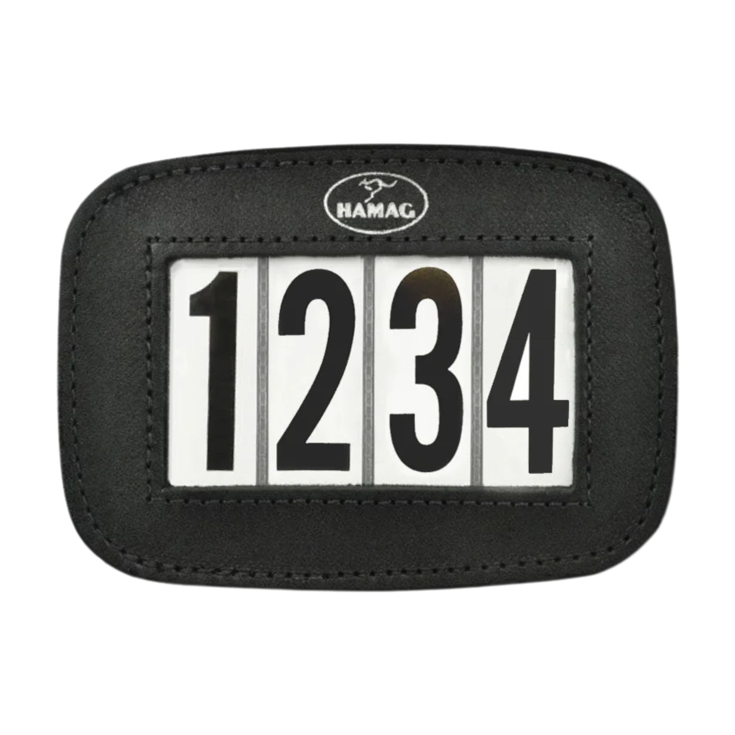 Hamag Leather Saddle Cloth Number Holders