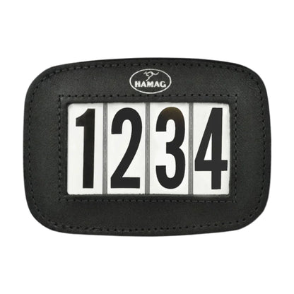 Hamag Leather Saddle Cloth Number Holders