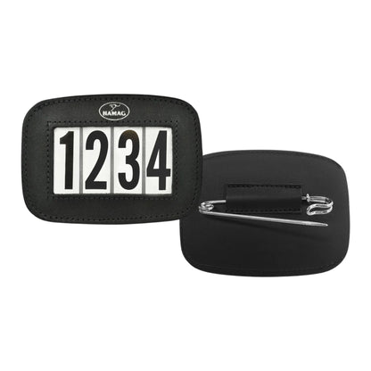 Hamag Leather Saddle Cloth Number Holders