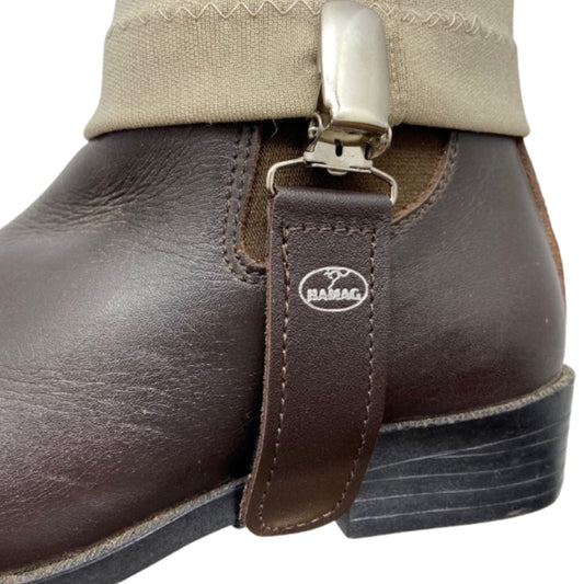 Hamag Leather Jodhpur Clips - EQ Saddlery