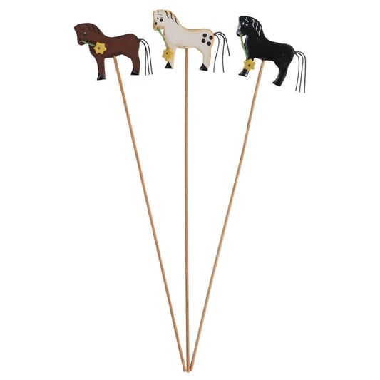 Happy Ross Wooden Horse Decorations Set of 3 - EQ Saddlery