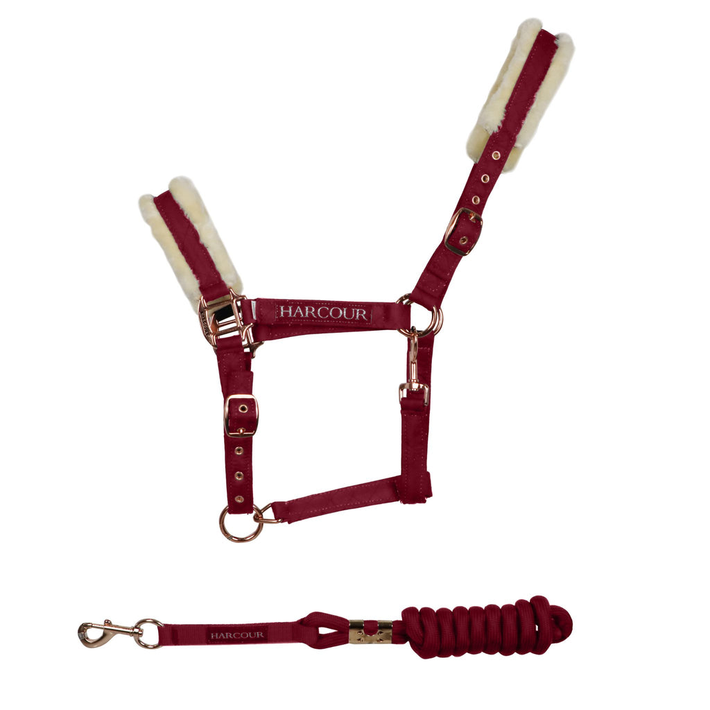 Harcour Holly Faux Wool Halter and Lead Rope