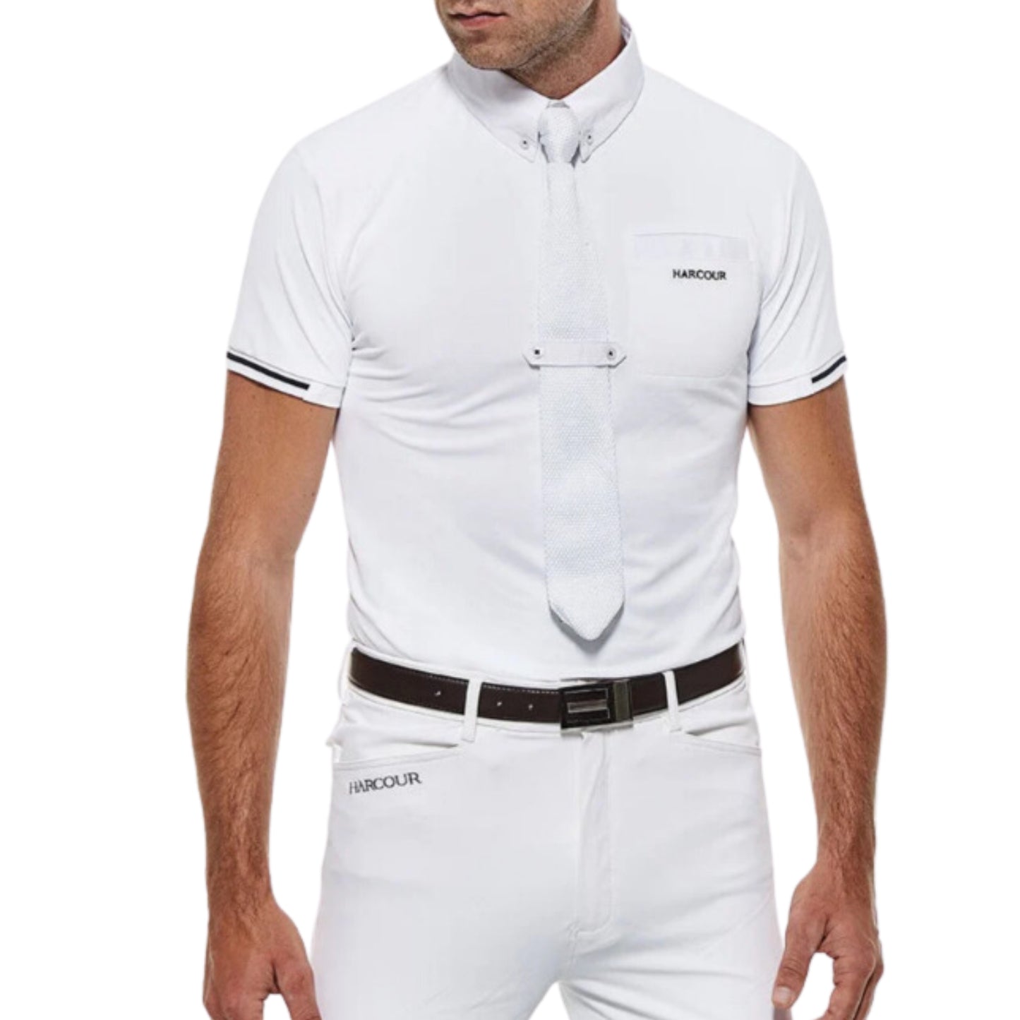 Harcour Mens Crystallo Competition Polo - EQ Saddlery
