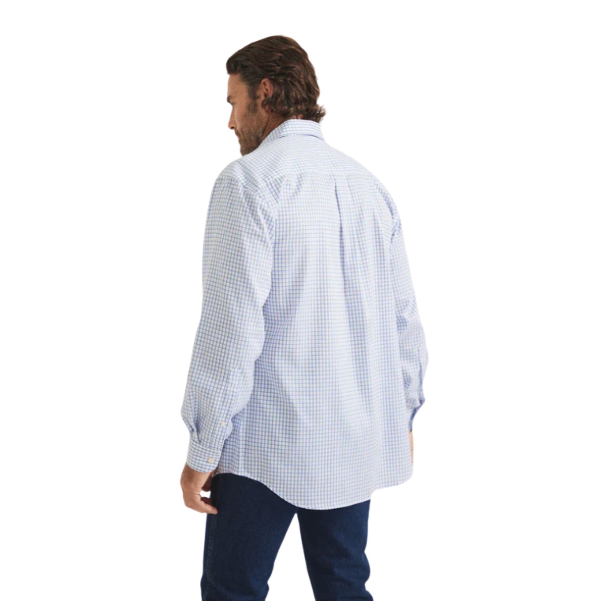 RB Sellars Mens Harvester Long Sleeve Shirt - EQ Saddlery