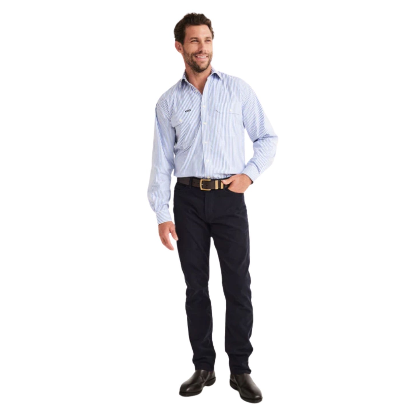 RB Sellars Mens Harvester Long Sleeve Shirt - EQ Saddlery