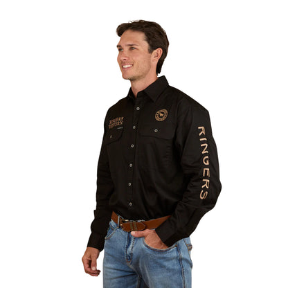 Ringers Western Mens Hawkeye Full Button Work Shirt