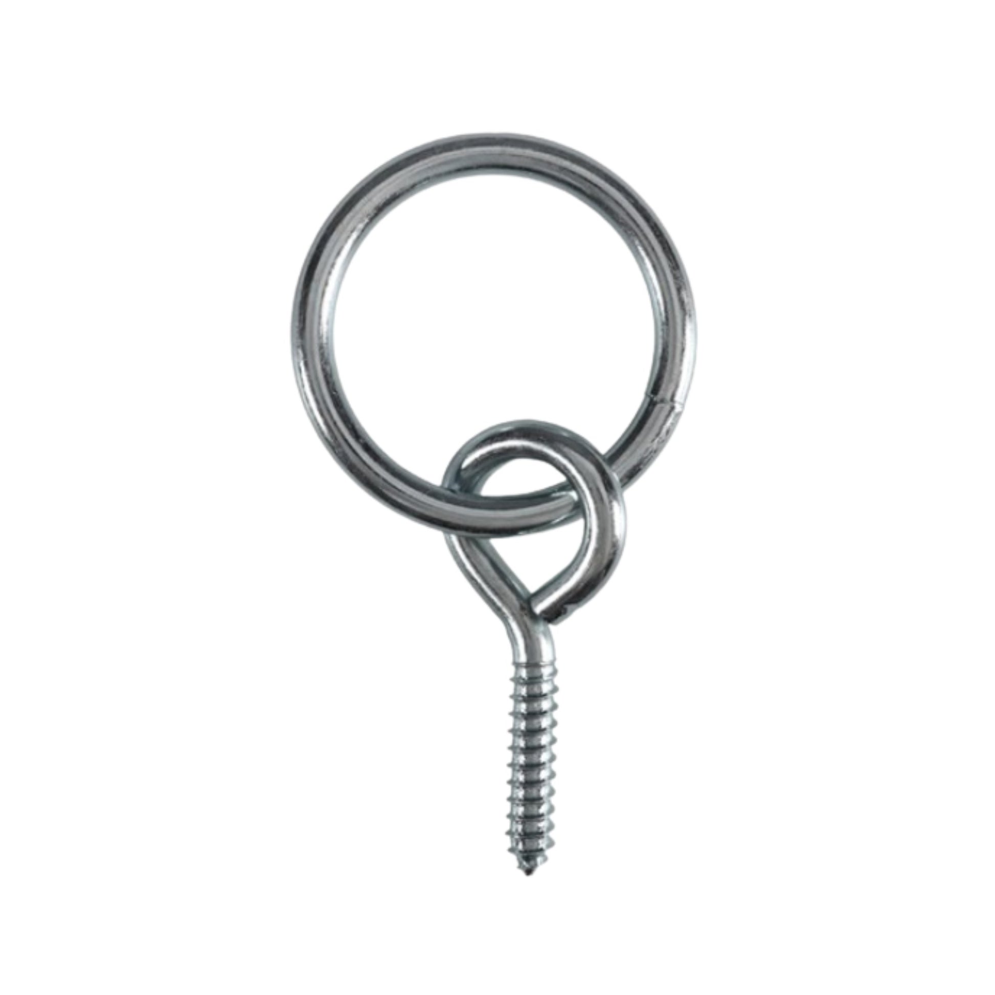 Hitching Ring with Screw Eye - EQ Saddlery