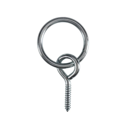 Hitching Ring with Screw Eye - EQ Saddlery