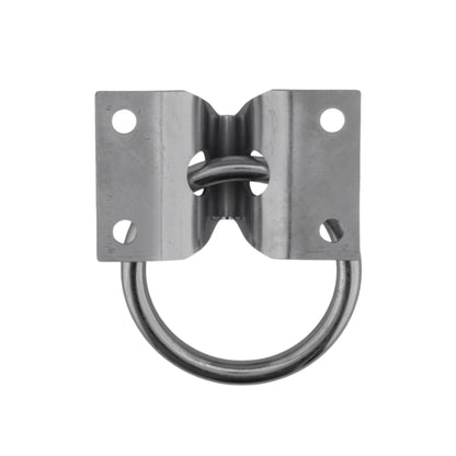 Hitching ring with plate - EQ Saddlery