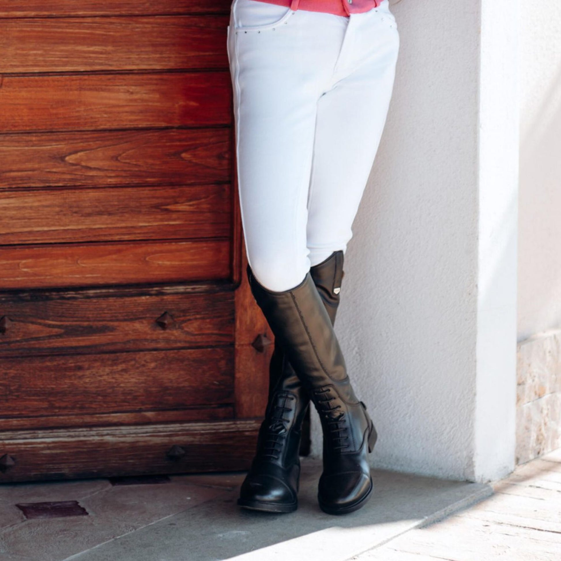 Horze Rover Kids Tall Field Boots – EQ Saddlery - Main Image