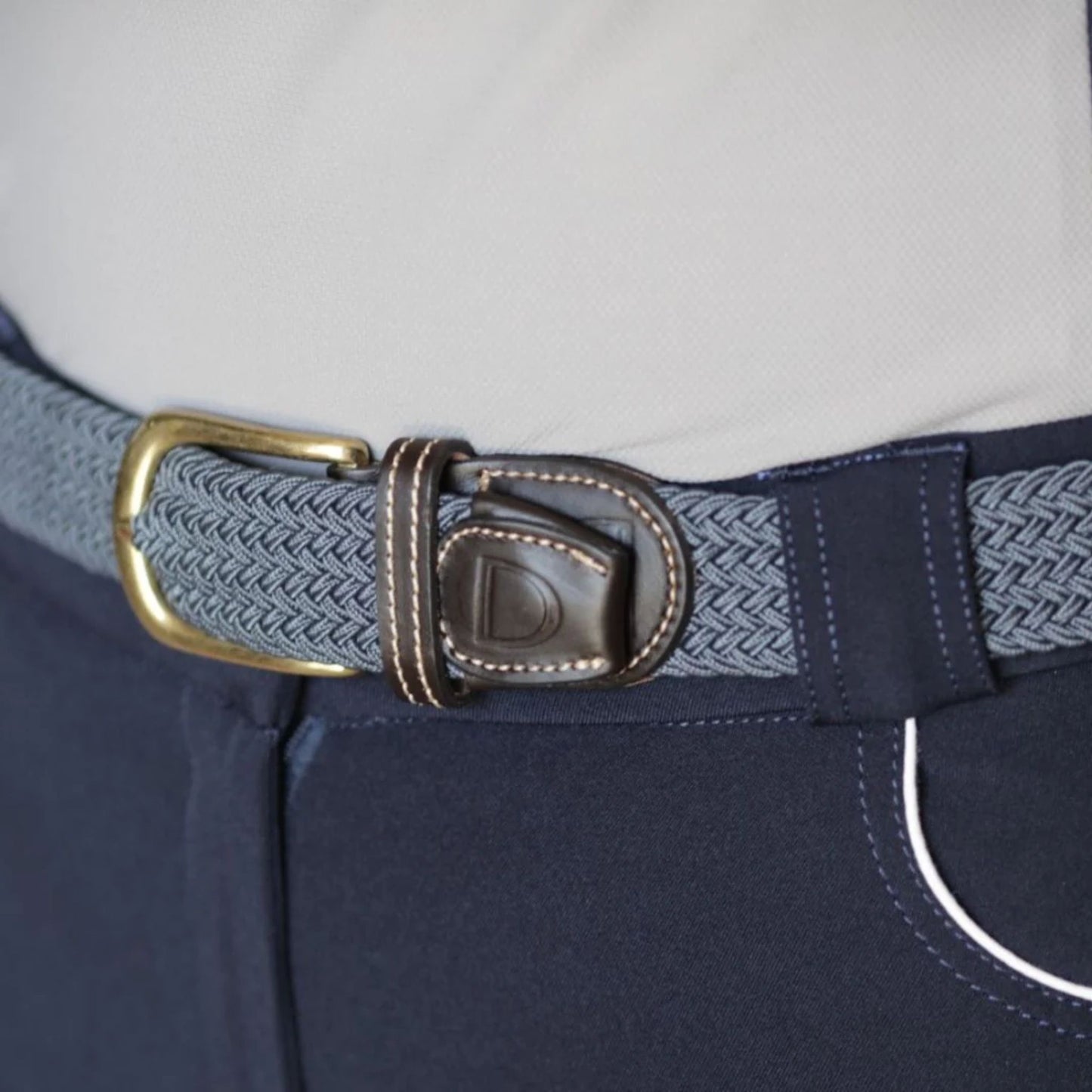 Huntington Braided Equestrian Belt