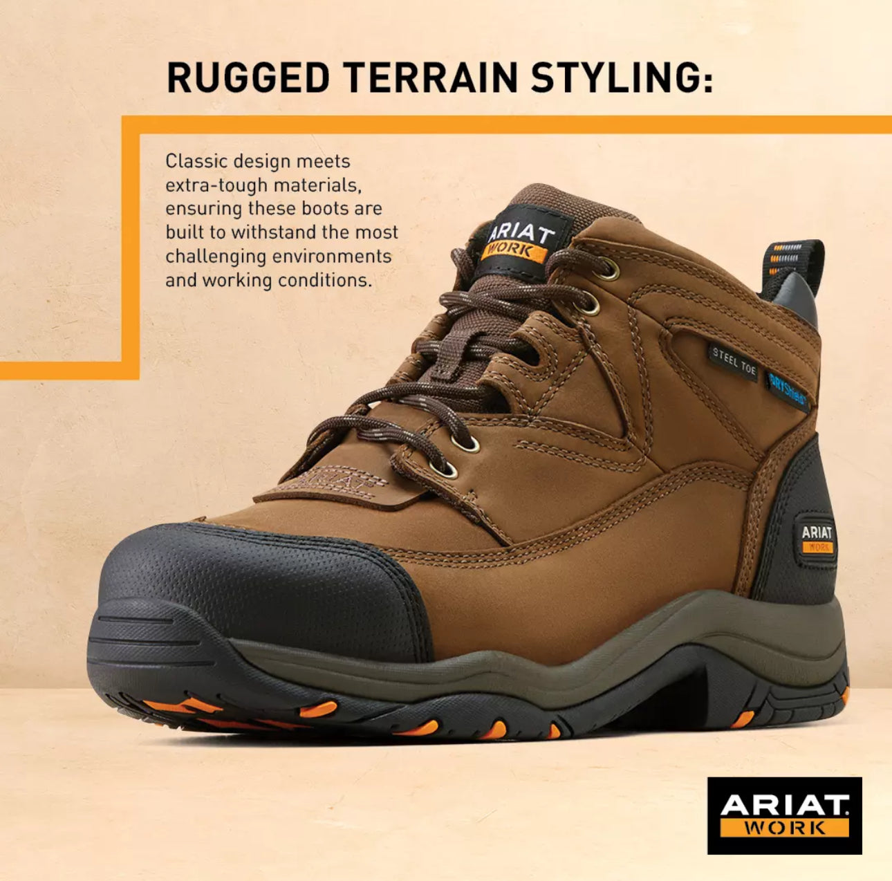 Ariat Womens Dura Terrain H2O Steel Toe Boots - EQ Saddlery