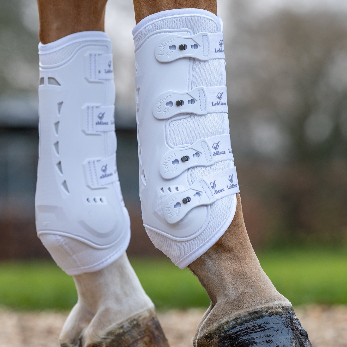 LeMieux Ultra Mesh Snug Boots Front