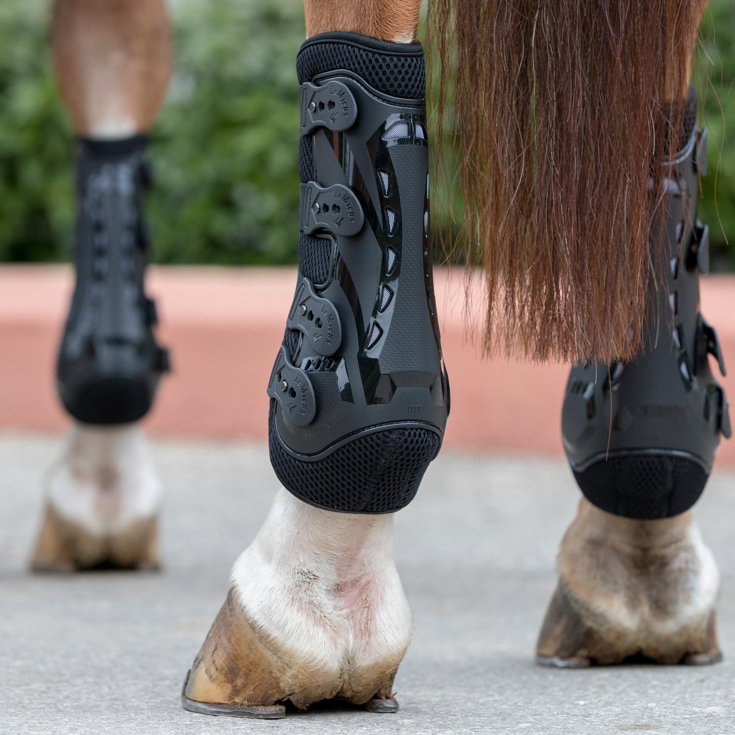 LeMieux Ultra Mesh Snug Boots Front