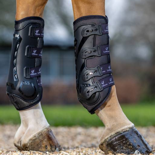 LeMieux Ultra Mesh Snug Boots Hind