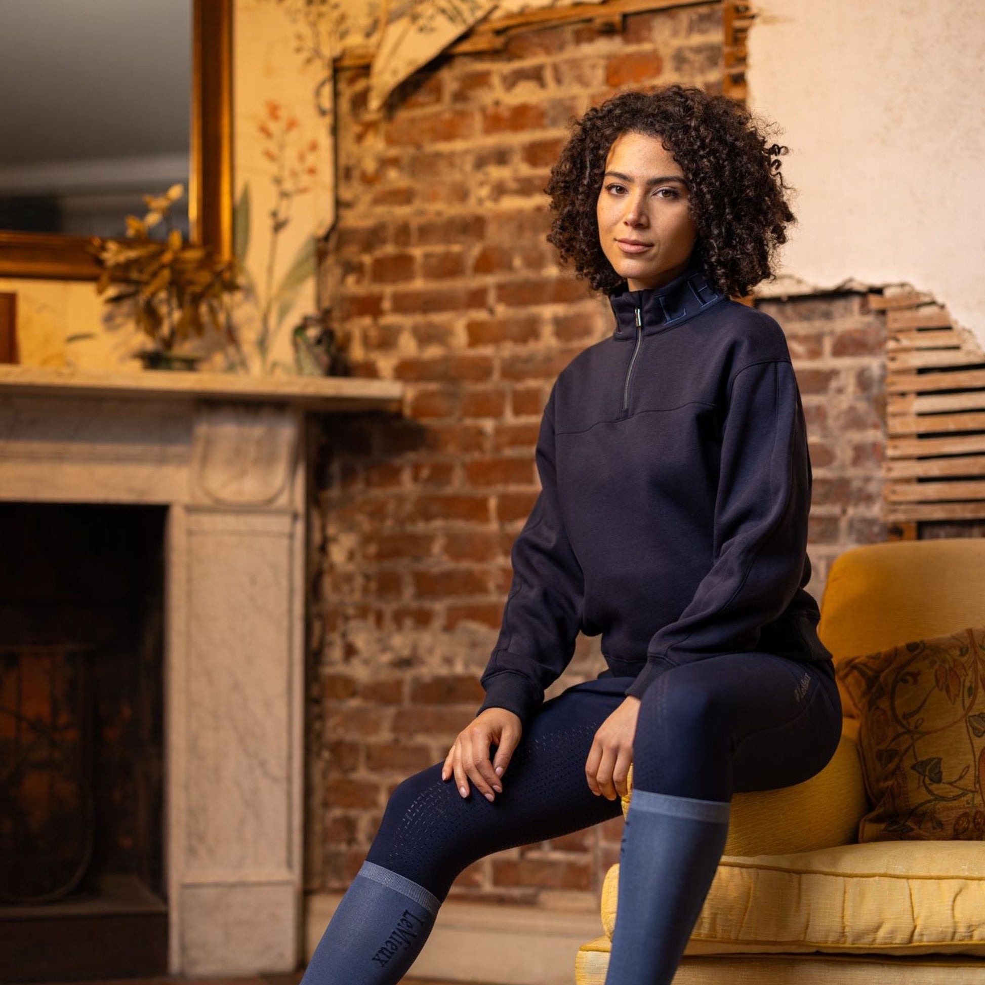 LeMieux Kali Half Zip Sweatshirt - EQ Saddlery